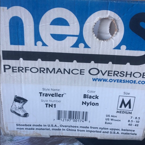 Neo  Nylon Performance boot cover Overshoes - Picture 3 of 9